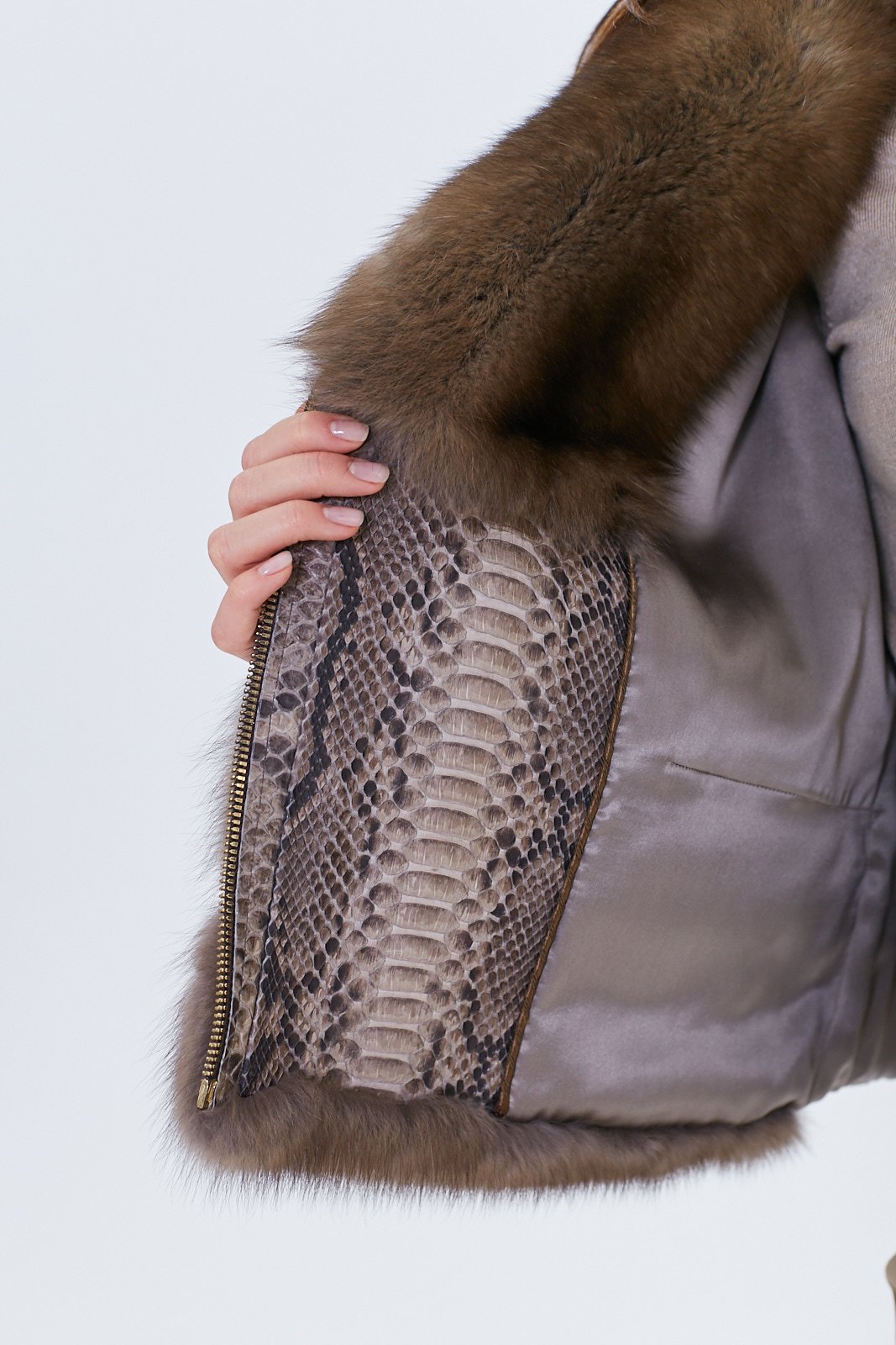 Luxury Russian Sable Fur Jacket with Shawl Collar – Handmade Designer Jacket | ROYAL FURS - Image 7