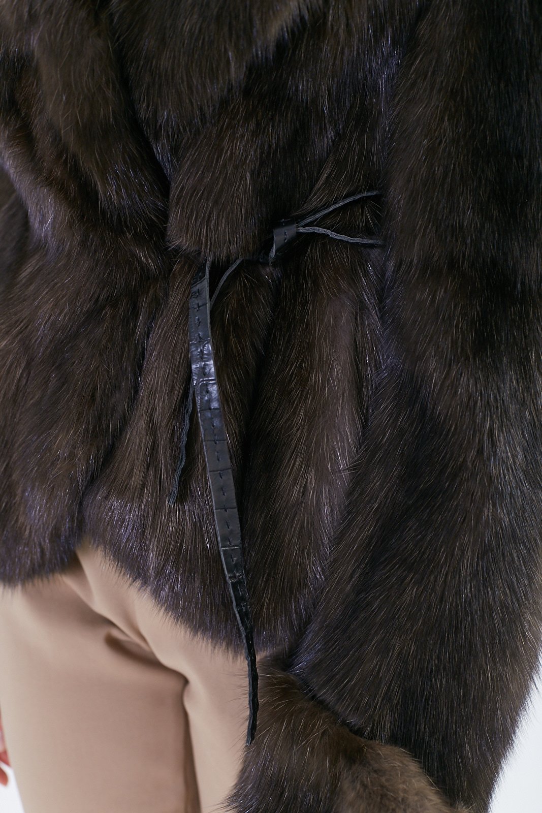 Luxury Russian Sable Fur Jacket – Handmade Bespoke Short Sable Jacket - Image 7