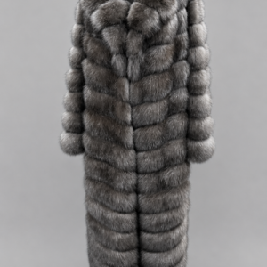 Russian Barguzin Sable Fur Coat handcrafted from premium natural Barguzin sable by ROYAL FURS