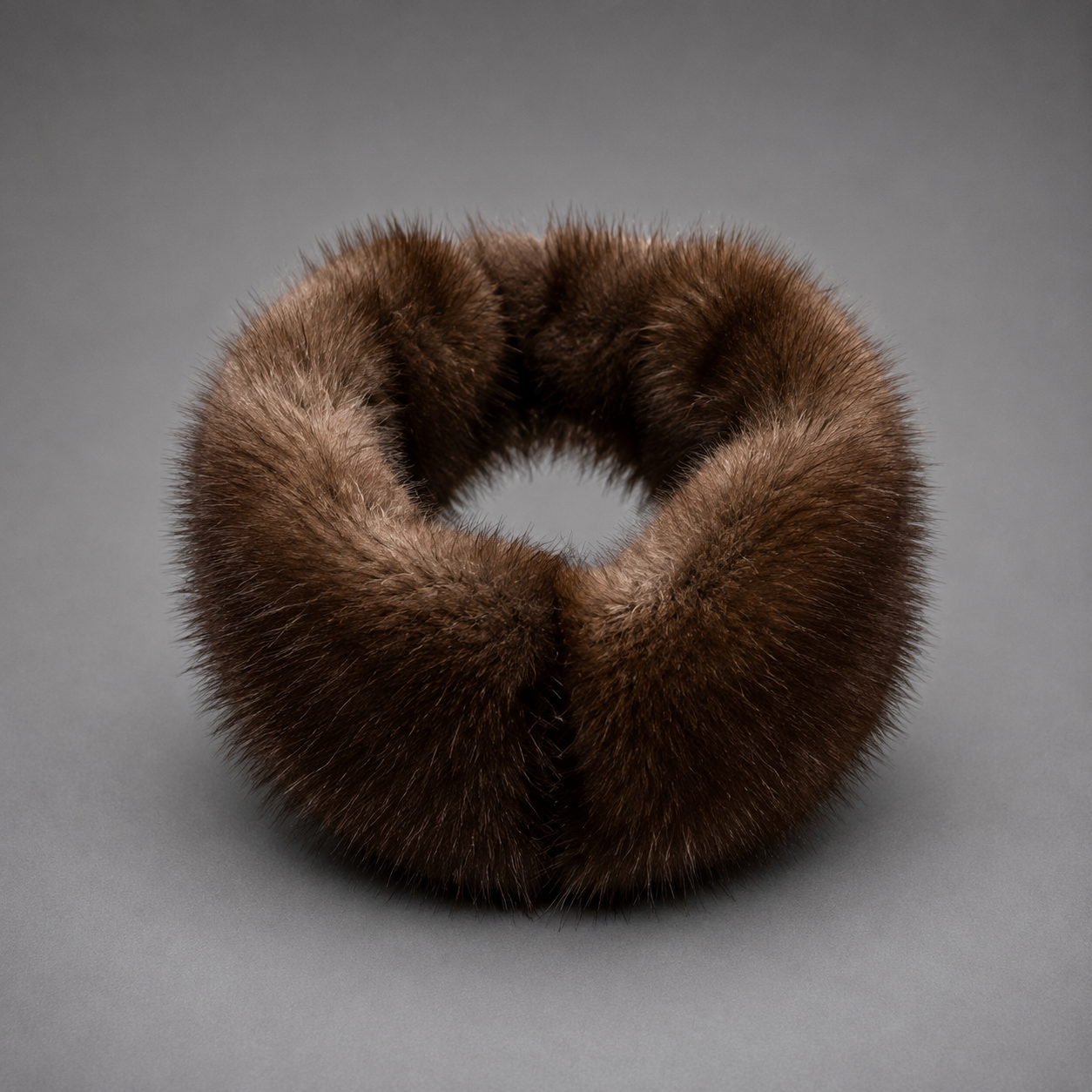 Genuine Beaver Fur Headband - Image 3