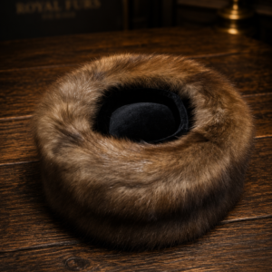 Traditional sable shtreimel handcrafted from premium natural sable fur for ceremonial and festive wear.