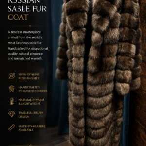 Luxury full-length Russian Barguzin