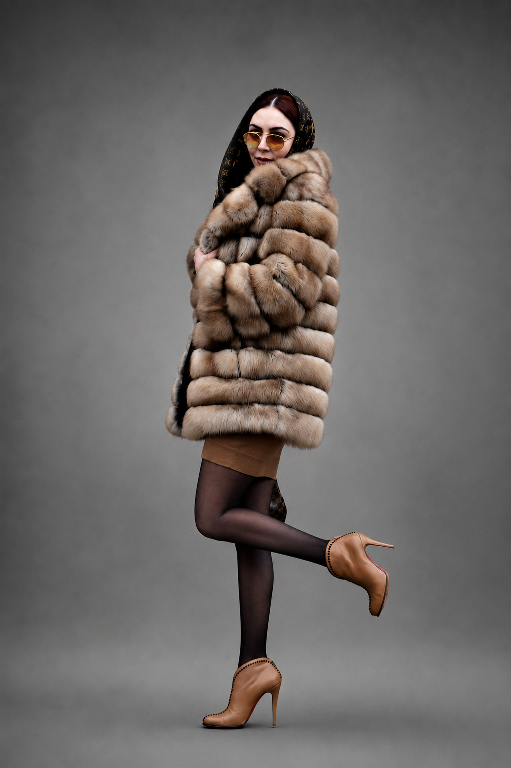 Luxury Russian Barguzin Sable Fur Coat – Natural Premium Sable - Image 2