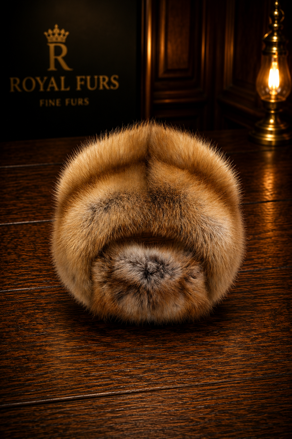 Russian sable fur headband handcrafted from premium natural sable by Royal Furs