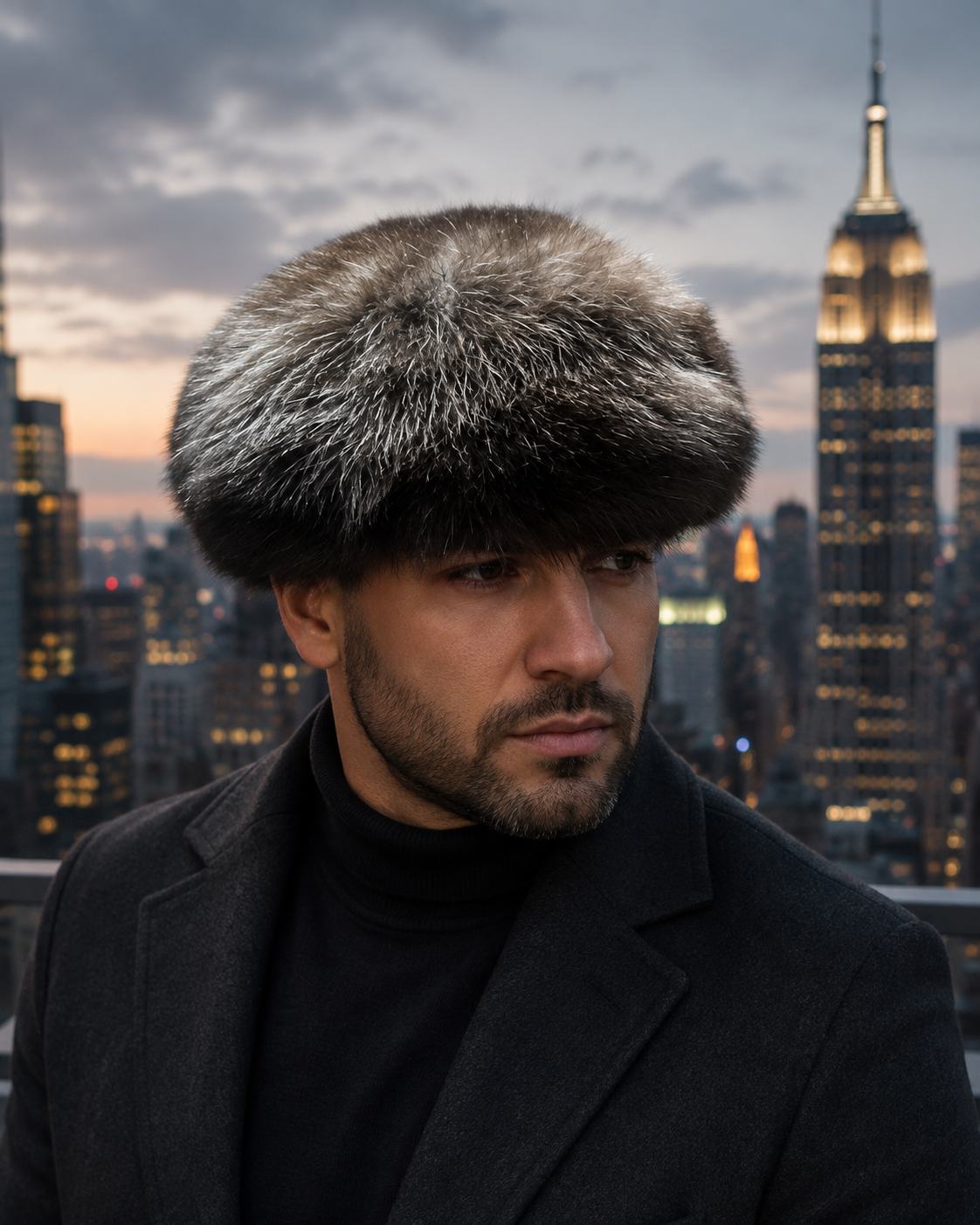 Russian sable fur beret - Image 4